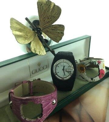 gucci ladies 104l floral special edition 2005 watch|Gucci Ladies 104L Floral Special Edition 2005 Watch.